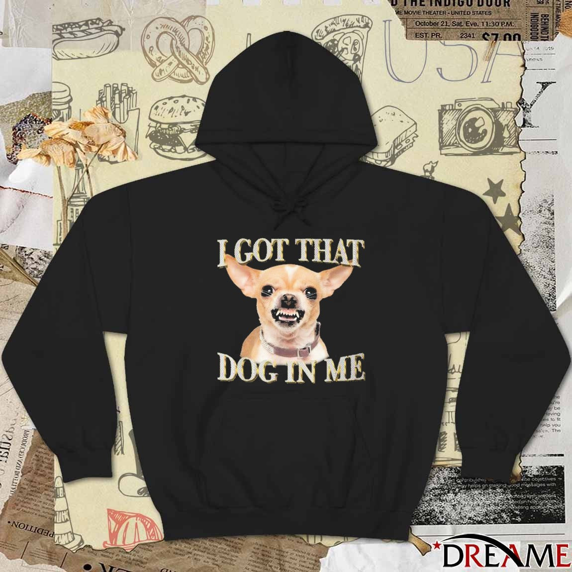Kiké Hernández Los Angeles Dodgers MLB Wearing I Got That Dog In Me Graphic t-shirt