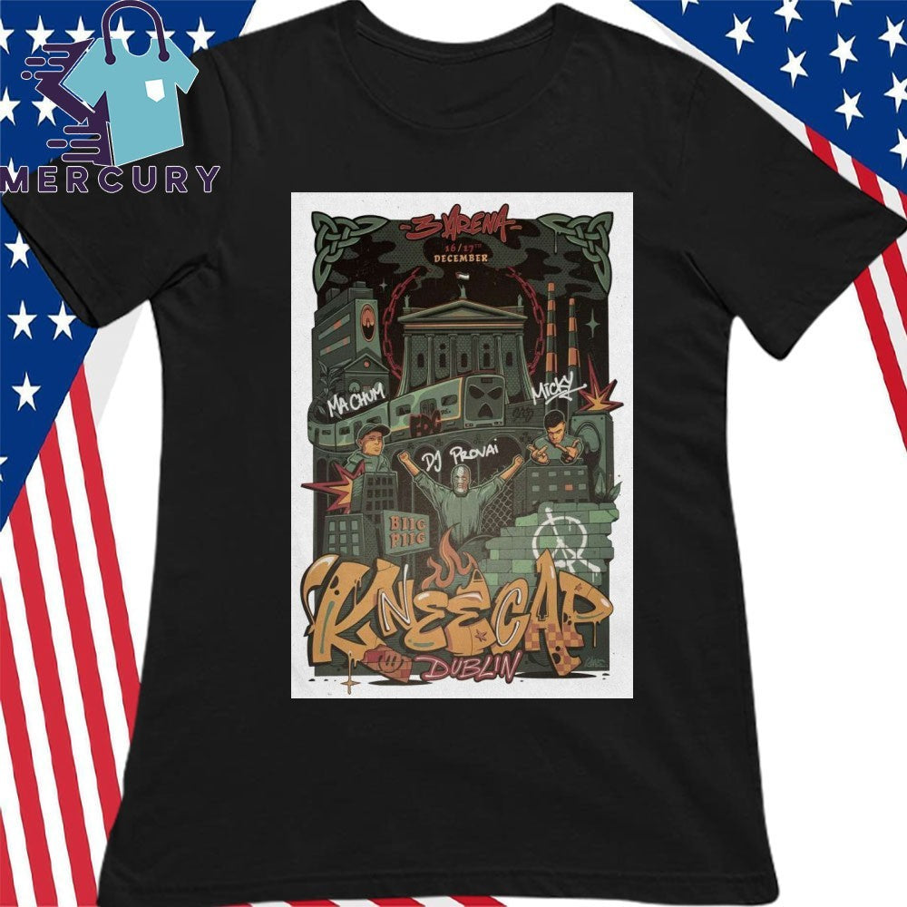 Kneecap Event in Dublin, Ireland 3Arena Dec 16-17 2025 Poster Shirt