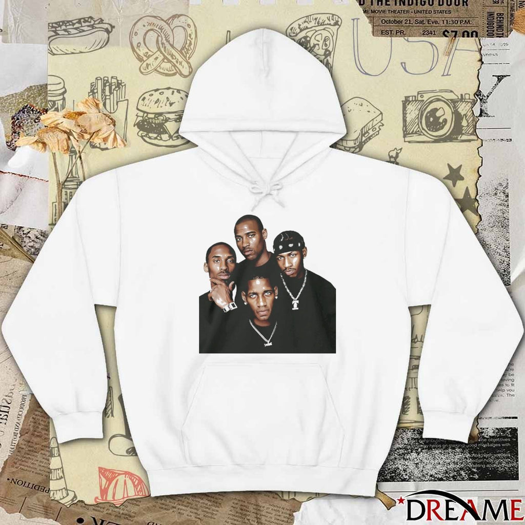 Kobe Iverson T Mac Carter Basketball Legends Art t-shirt