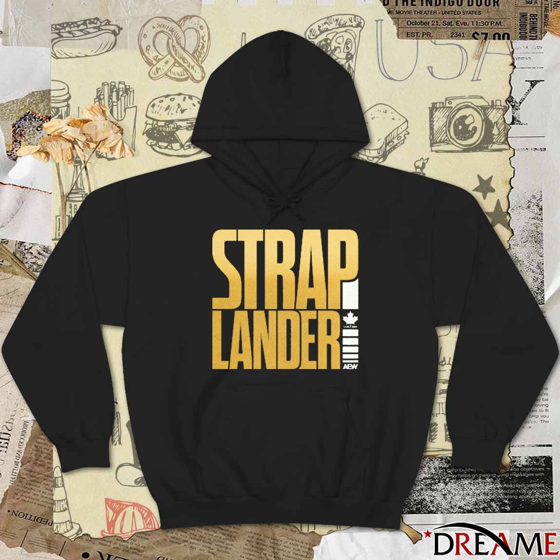 Kris Statlander STRAPlander AEW 2025 t-shirt