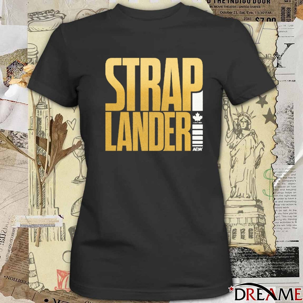 Kris Statlander STRAPlander AEW 2025 t-shirt