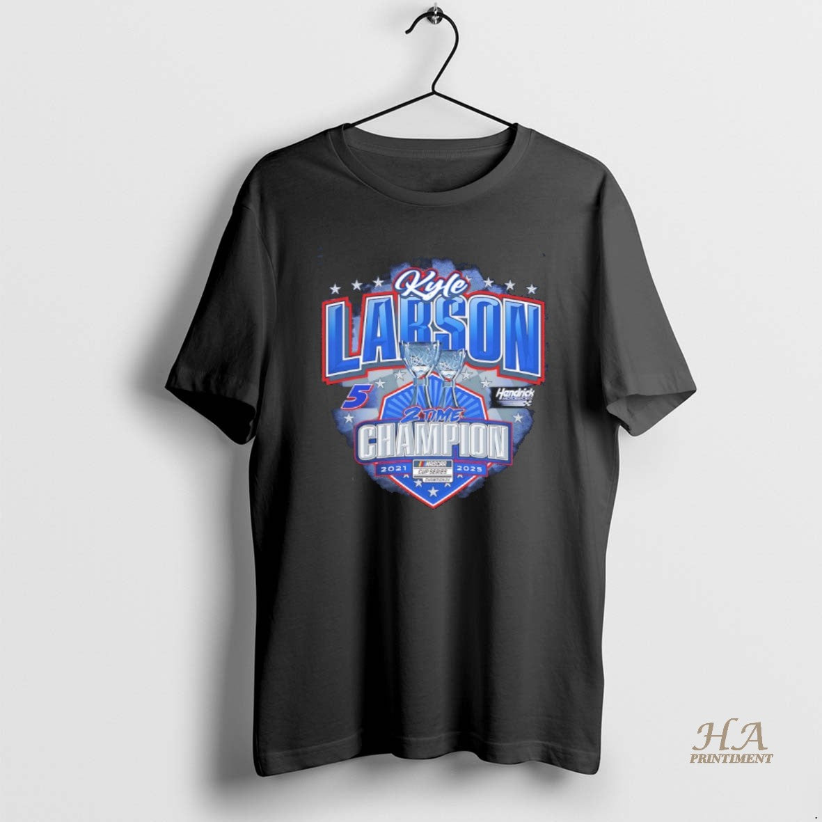 Official Kyle Larson Two Time Nascar Cup Series Champion 2021 2025