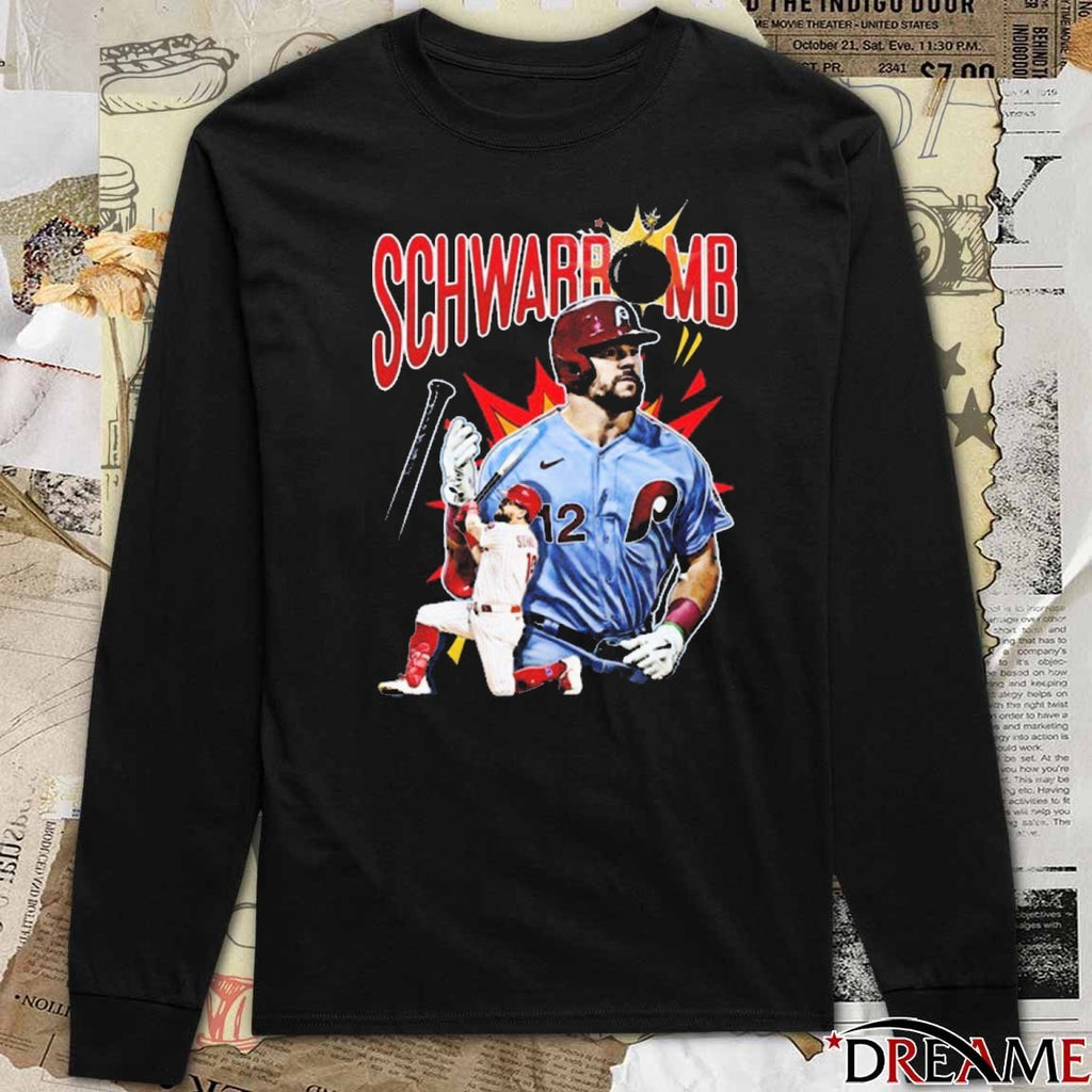 Kyle Schwarbomb Philadelphia Phillies MLB Fanart 2025 t-shirt