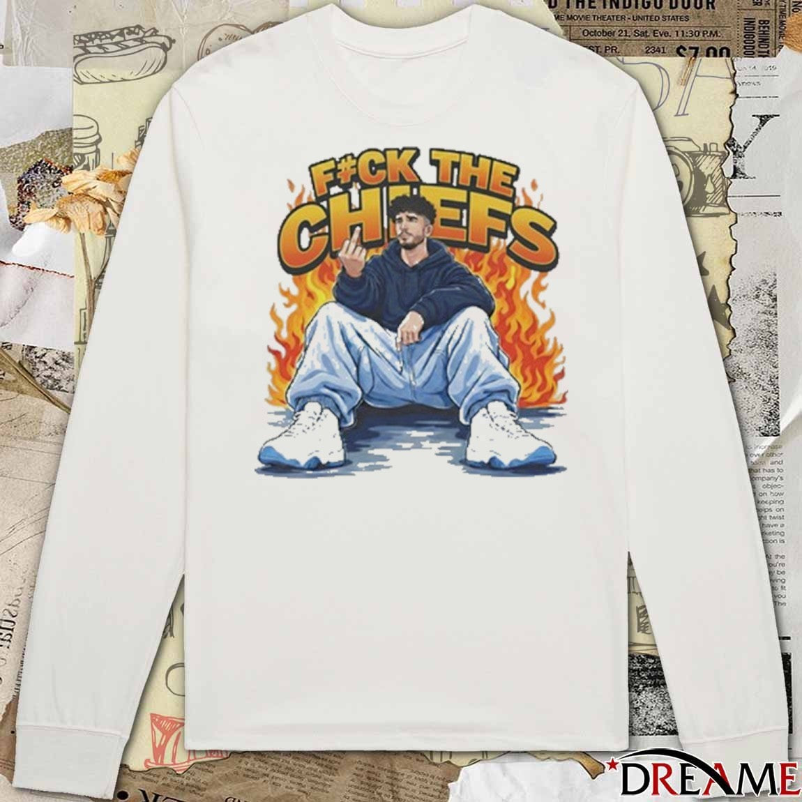 LB’S Anti Fuck The Chiefs t-shirt
