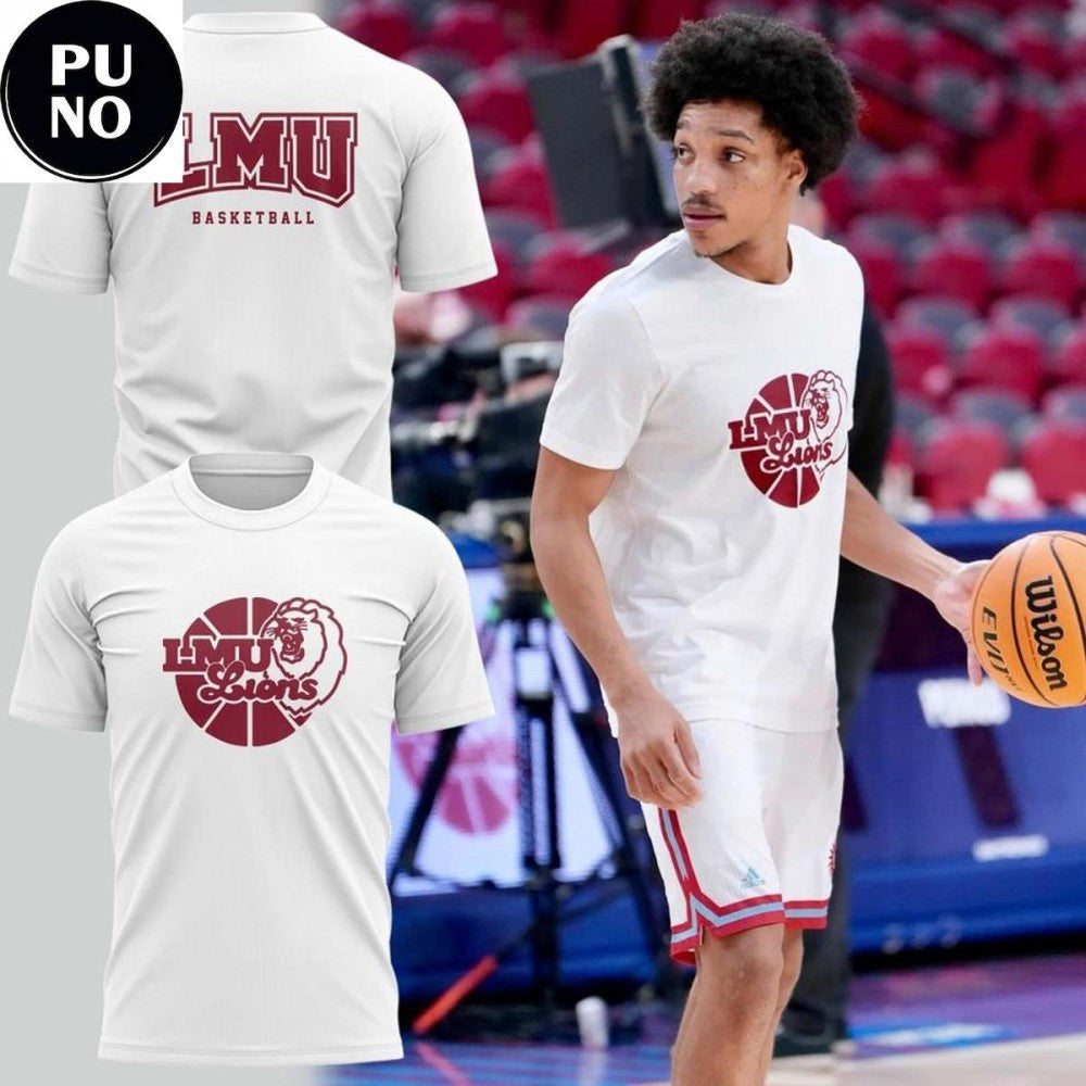 LMU Lions Basketball Throwback Night 2026 Shirt