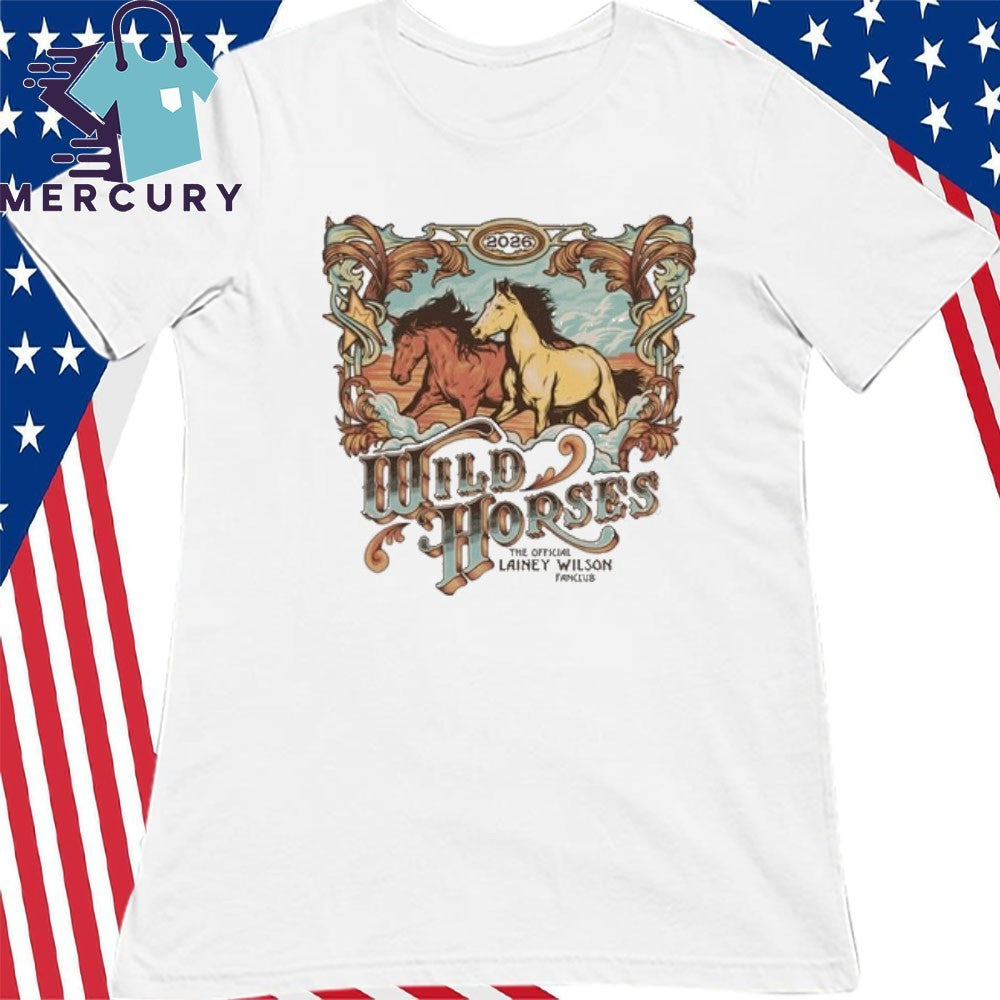 Lainey Wilson Wild Horses Fan Club Shirt