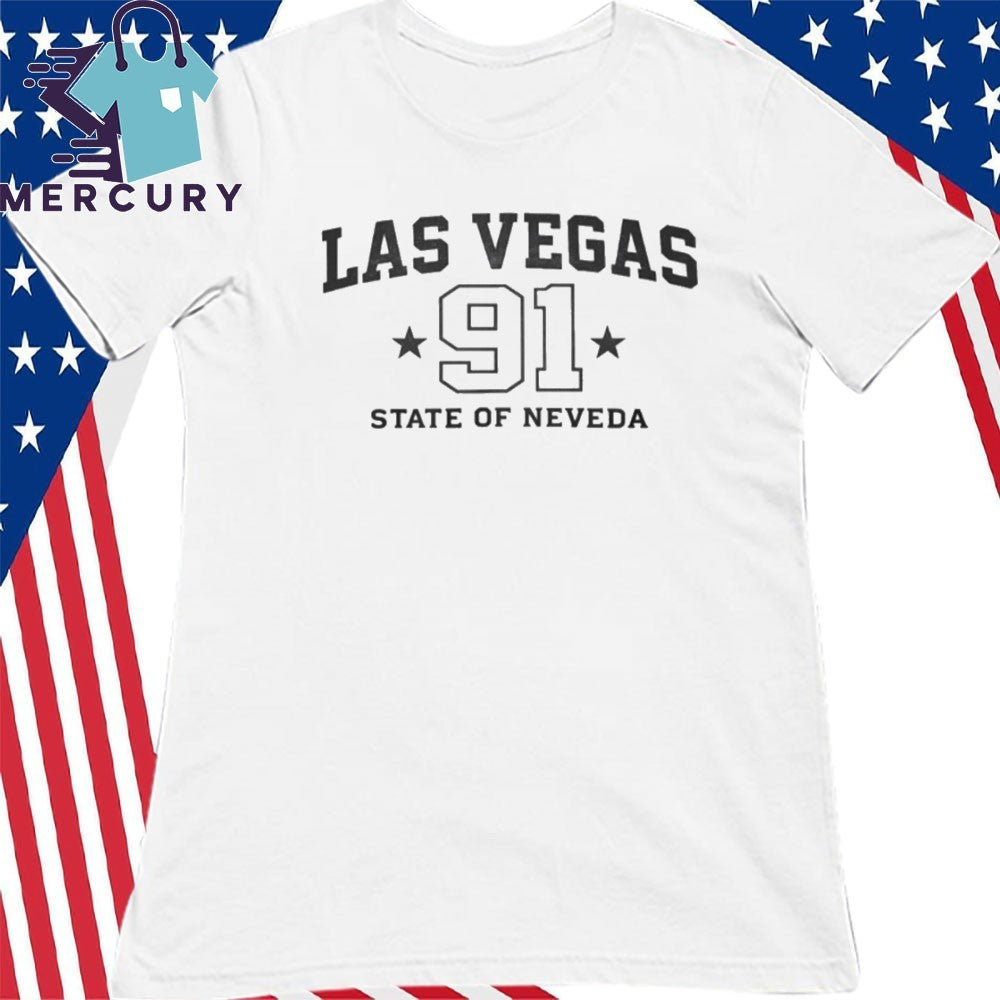 Las Vegas 91 State Of Neveda Shirt