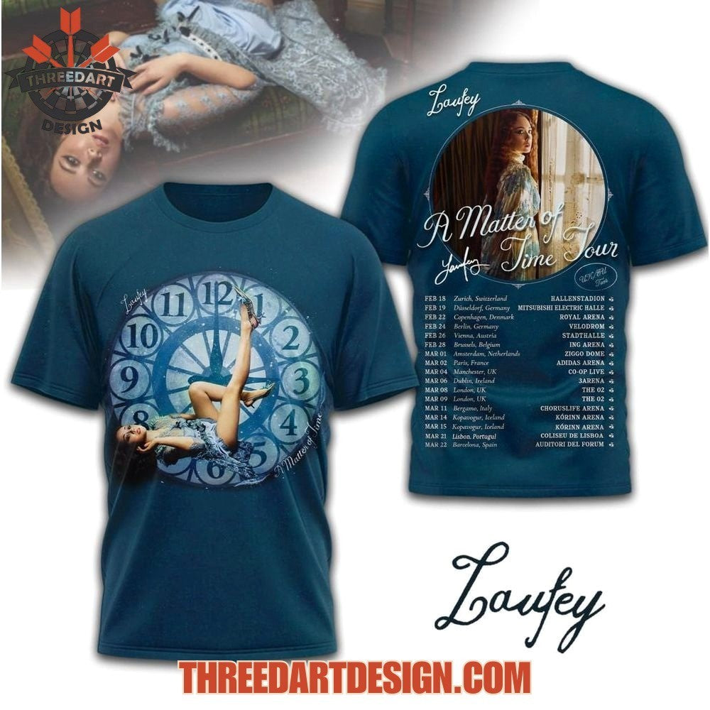 Laufey A Matter Of Time Tour 2026 Shirt