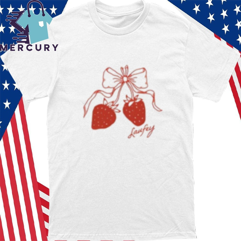 Laufey Strawberry Boatneck Shirt