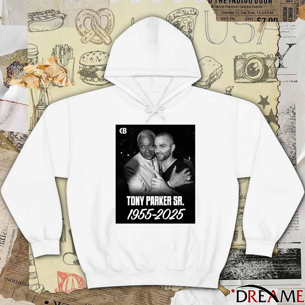 Legend Tony Parker Has Passed Away At Age 70 1955-2025 Poster t-shirt