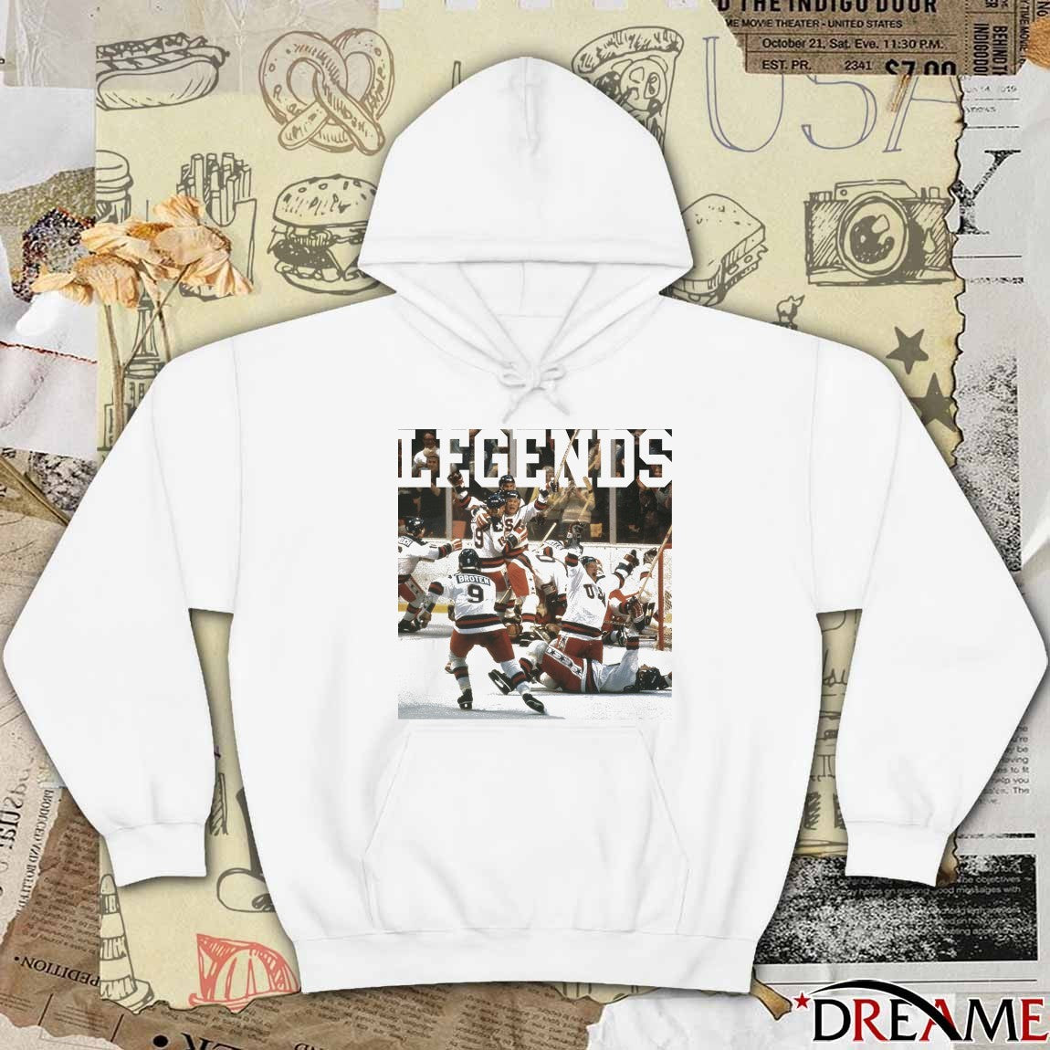 Legends Miracle on Ice The Boys Of ’80 t-shirt