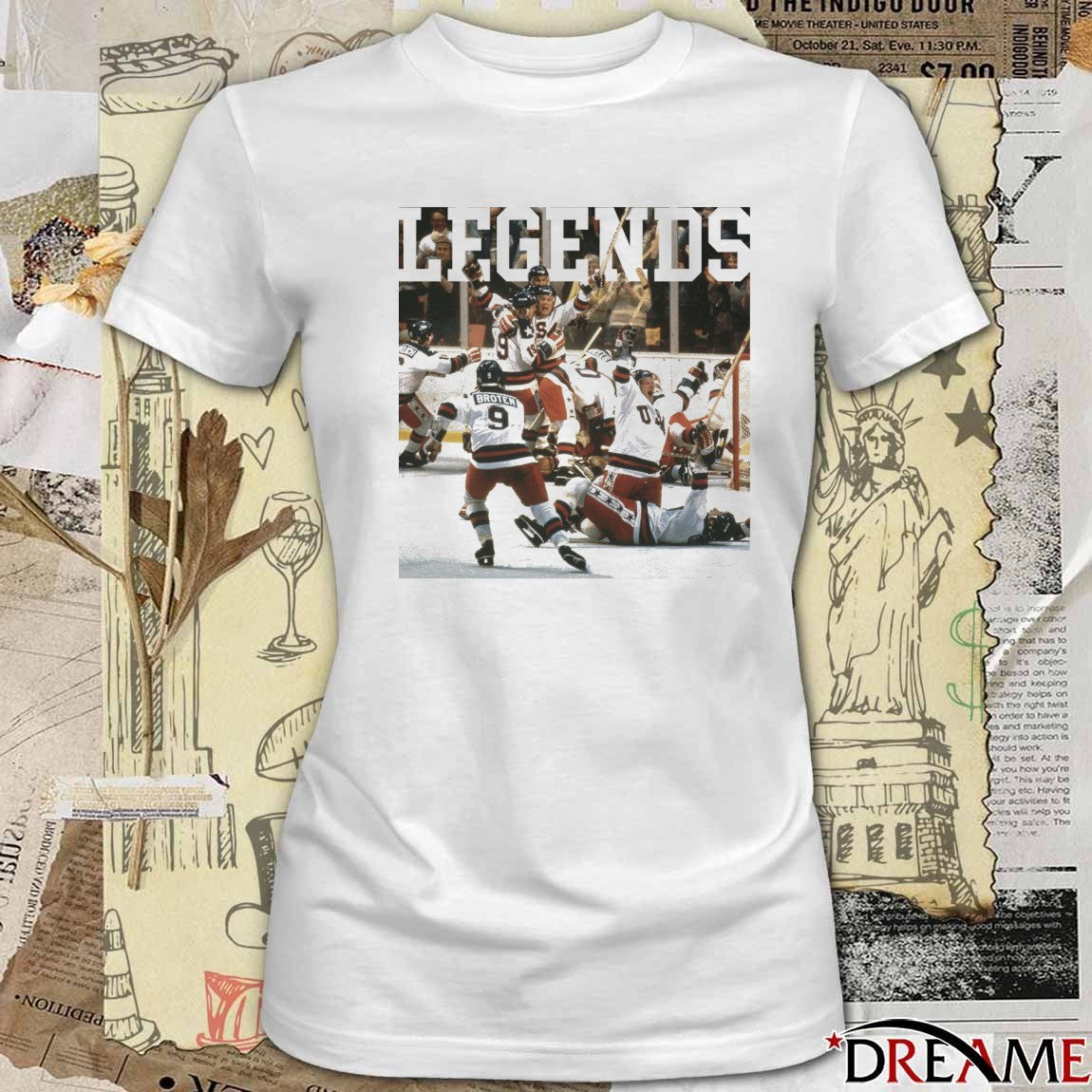 Legends Miracle on Ice The Boys Of ’80 t-shirt