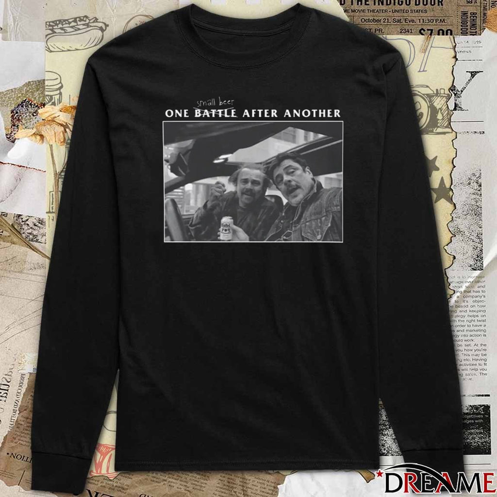 Leonardo DiCaprio and Benicio del Toro One Small Beer After Another Photo t-shirt