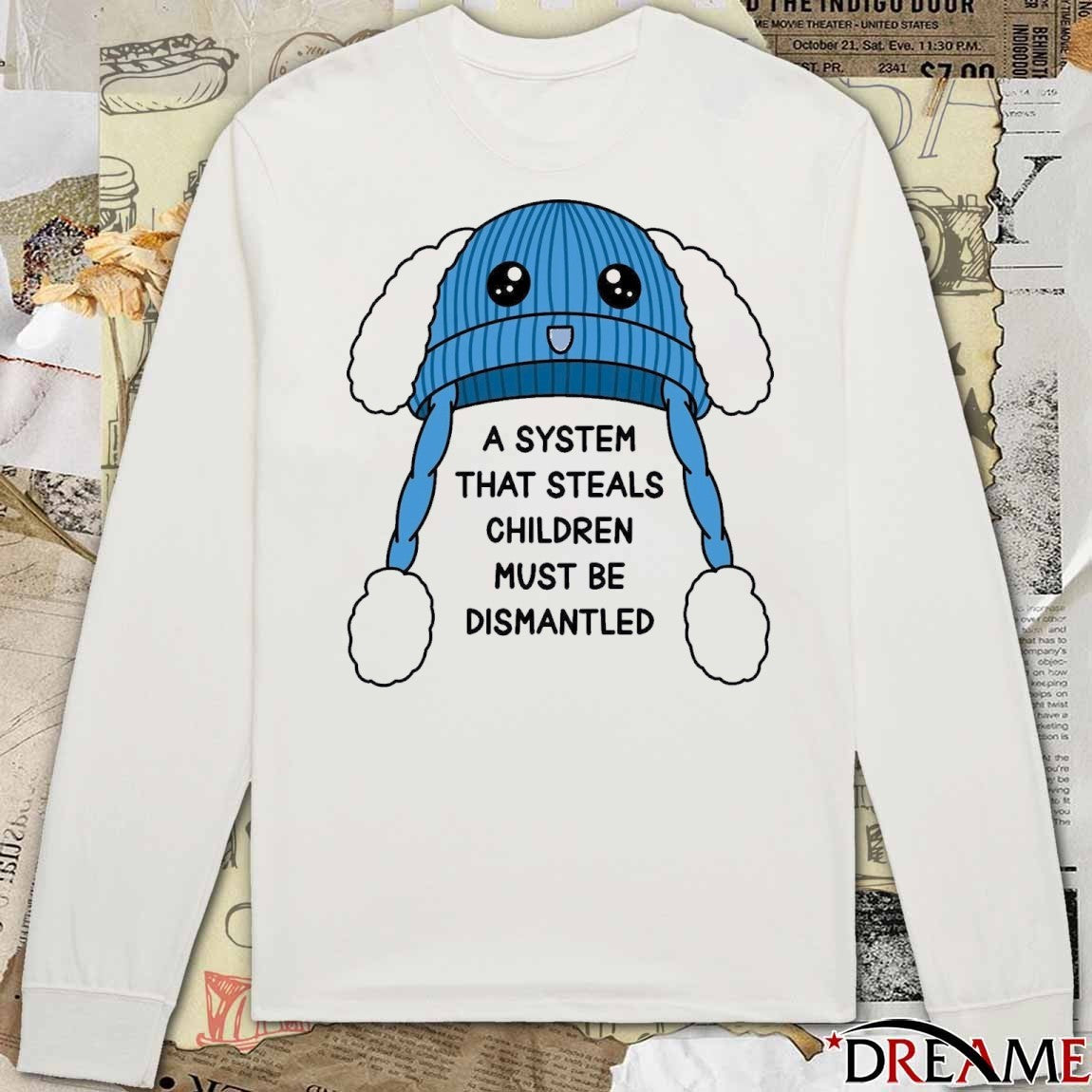 Liam Conejo Ramos A System That Steals Children Must Be Dismantled t-shirt