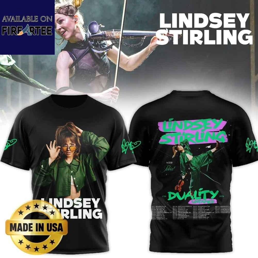 Lindsey Stirling Duality Untamed Tour Summer 2026 Shirt