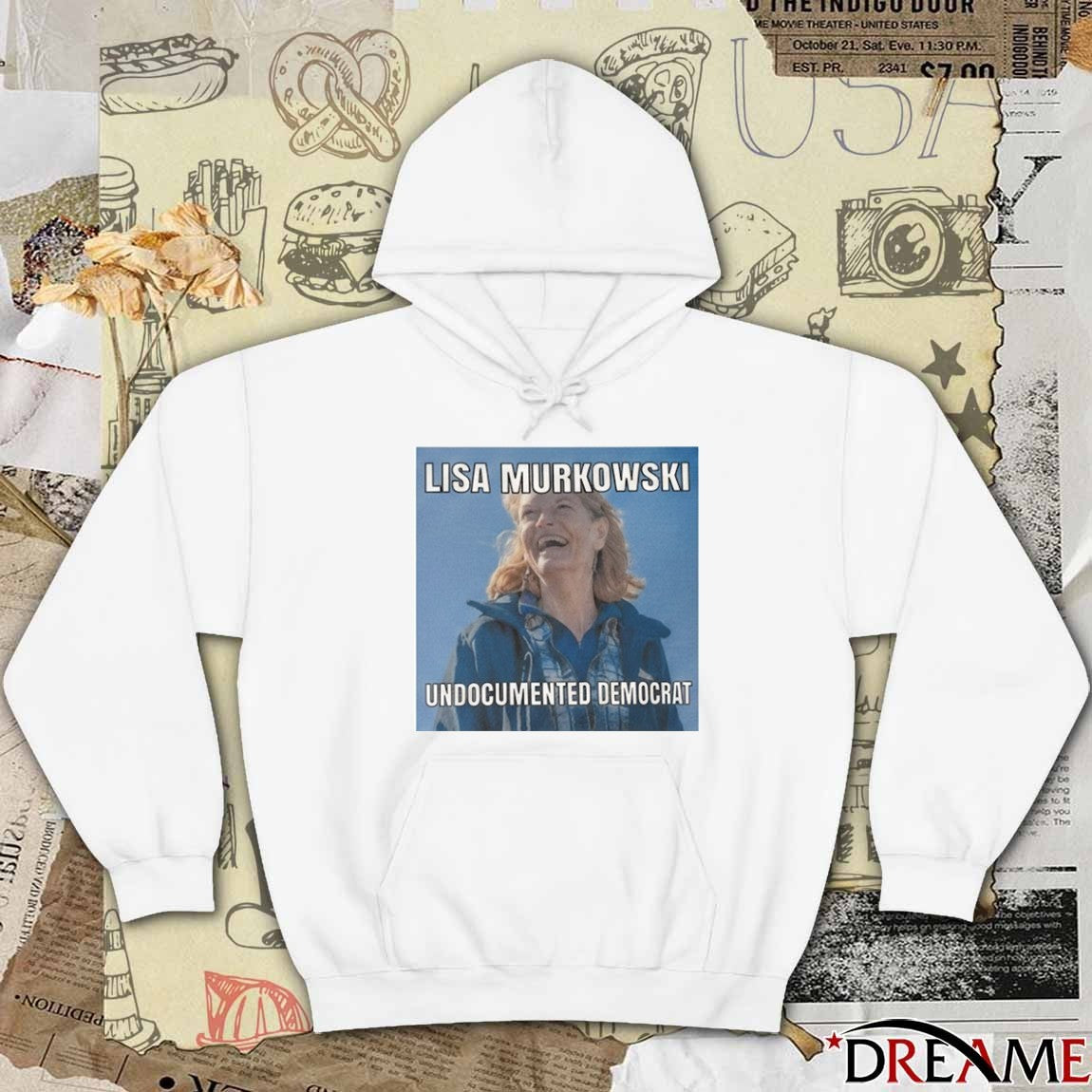 Lisa Murkowski Undocumented Democrat 2026 t-shirt