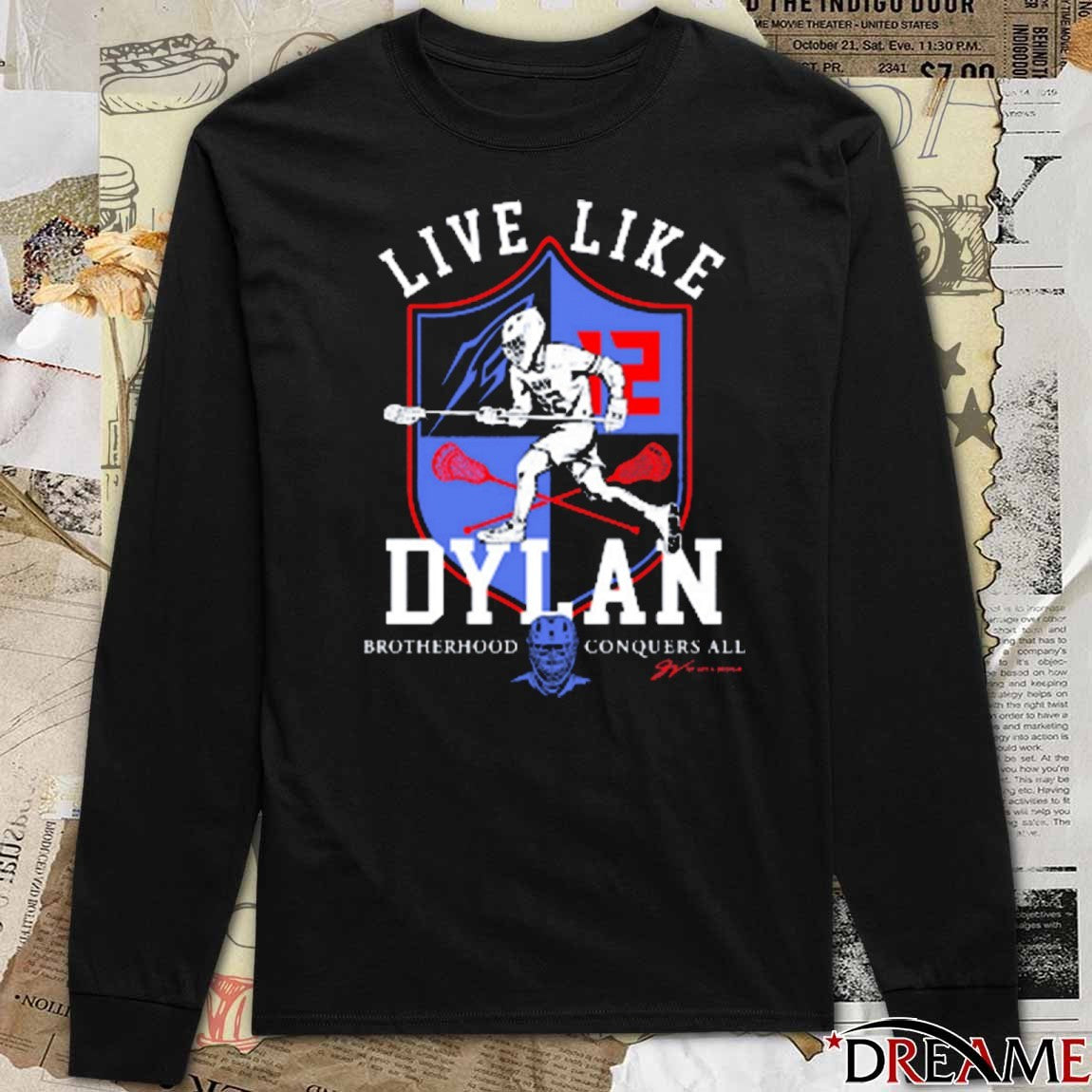 Live Like Dylan Brotherhood Conquers All 2025 t-shirt