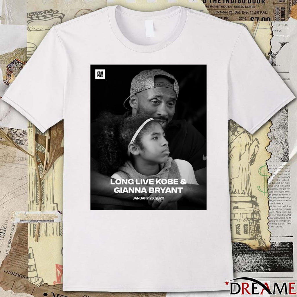 Long Live Kobe And Gianna Bryant January 26 2020 Poster t-shirt