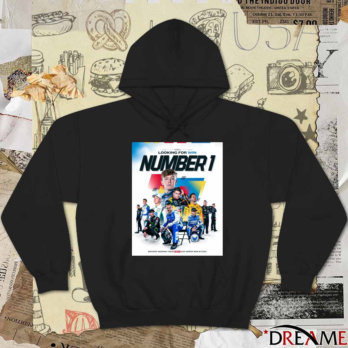 Looking For Win Number 1 Drivers Seeking Their First Cup Series Win In 2026 Poster t-shirt