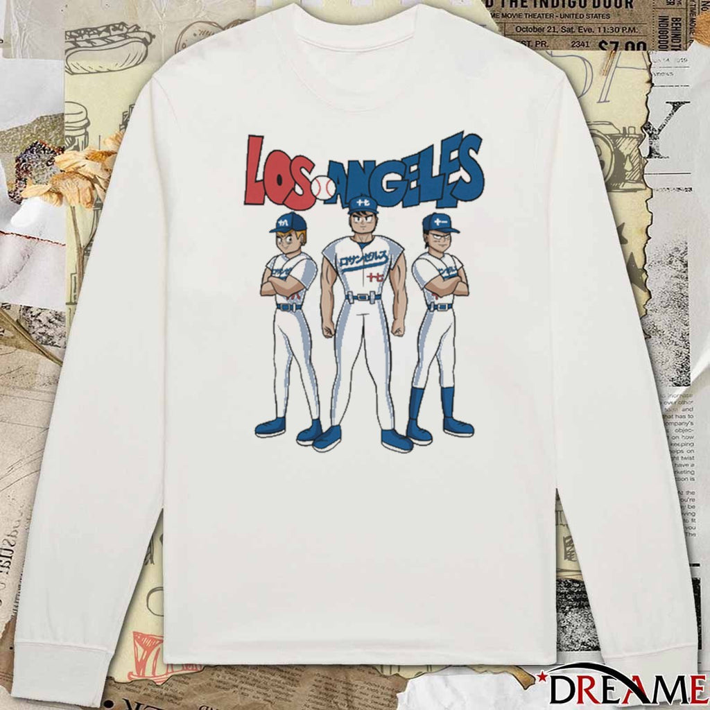 Los Angeles Dodgers Baseball Z Rosanzerusu Anime t-shirt