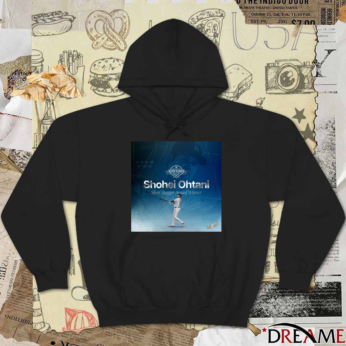 Los Angeles Dodgers Congratulations Shohei Ohtani Silver Slugger Award 2025 Poster t-shirt