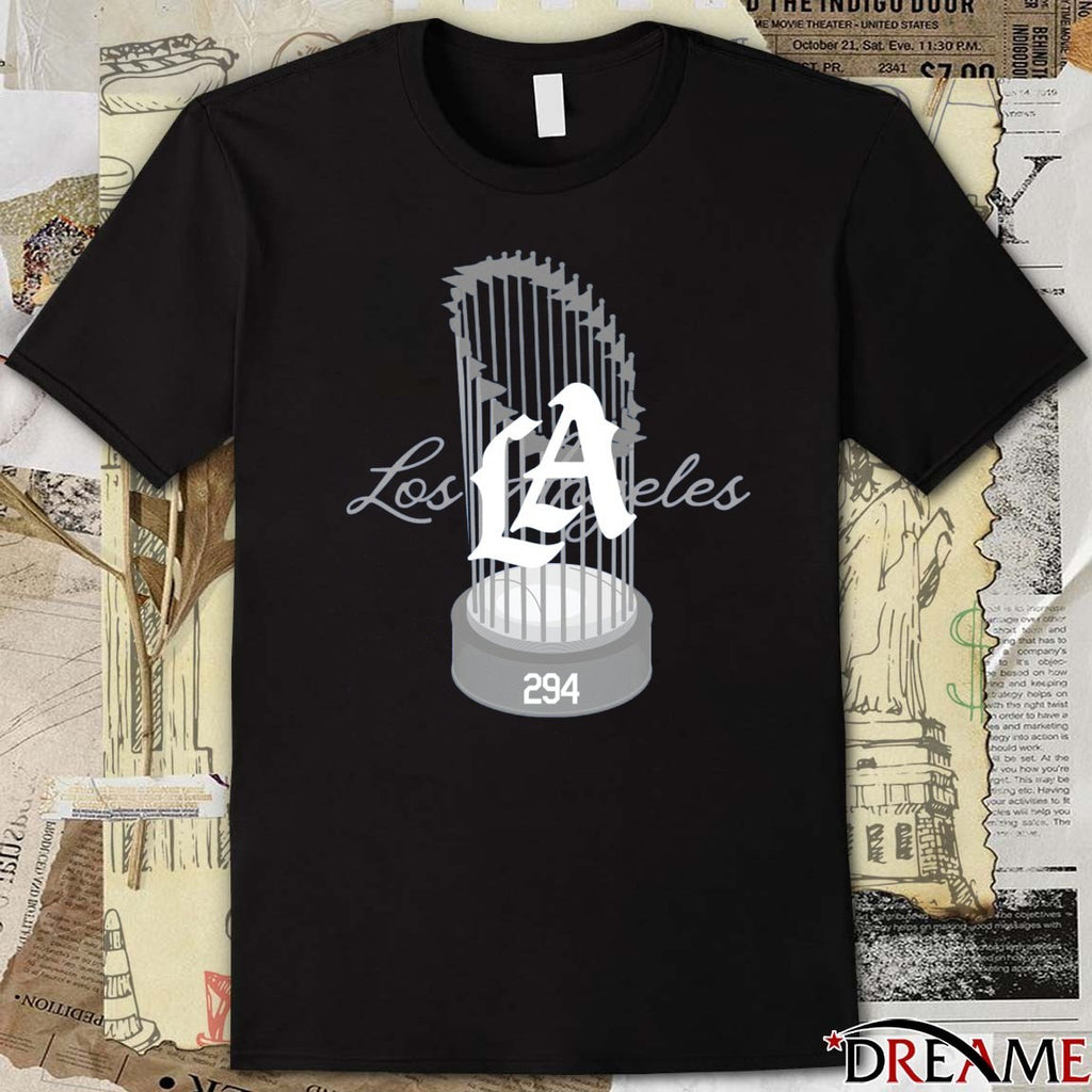 Los Angeles Dodgers MLB 2025 Back to Back World Series Champs Trophy 294 t-shirt