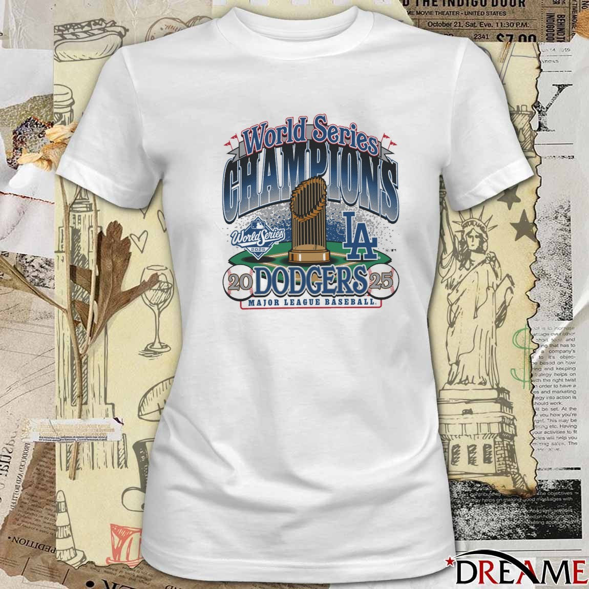 Los Angeles Dodgers Win Toronto Blue Jays 2025 MLB World Series Champions 47 t-shirt