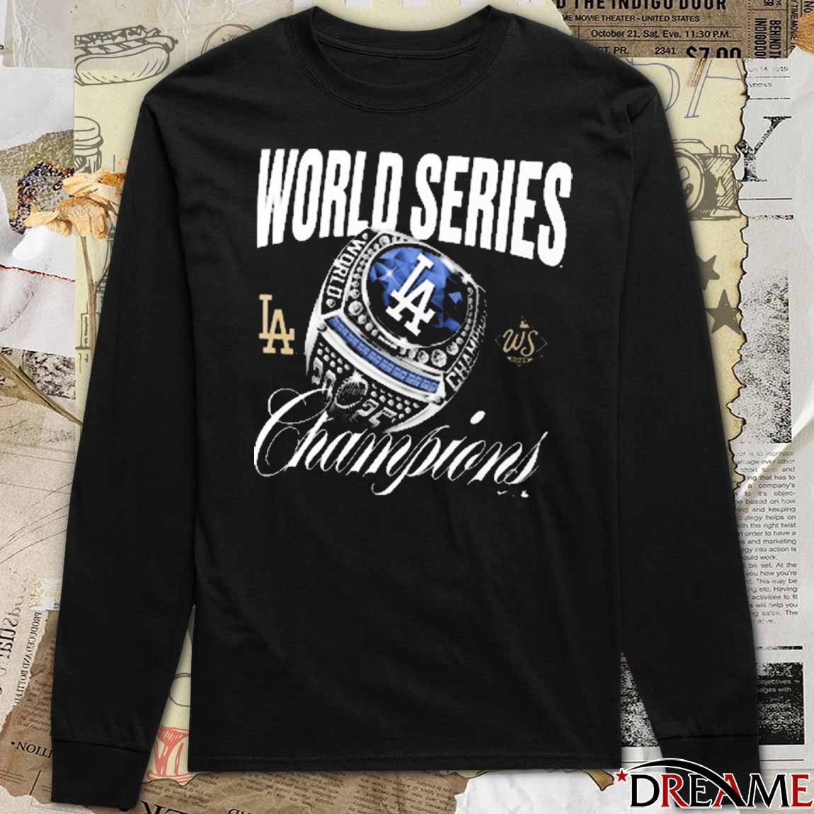 Los Angeles Dodgers Win Toronto Blue Jays 2025 World Series Champions Ring t-shirt
