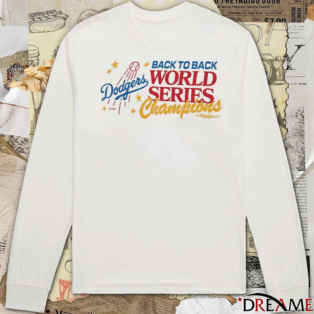 Los Angeles Dodgers Win Toronto Blue Jays 47 Back-to-Back World Series Champions Playoff t-shirt