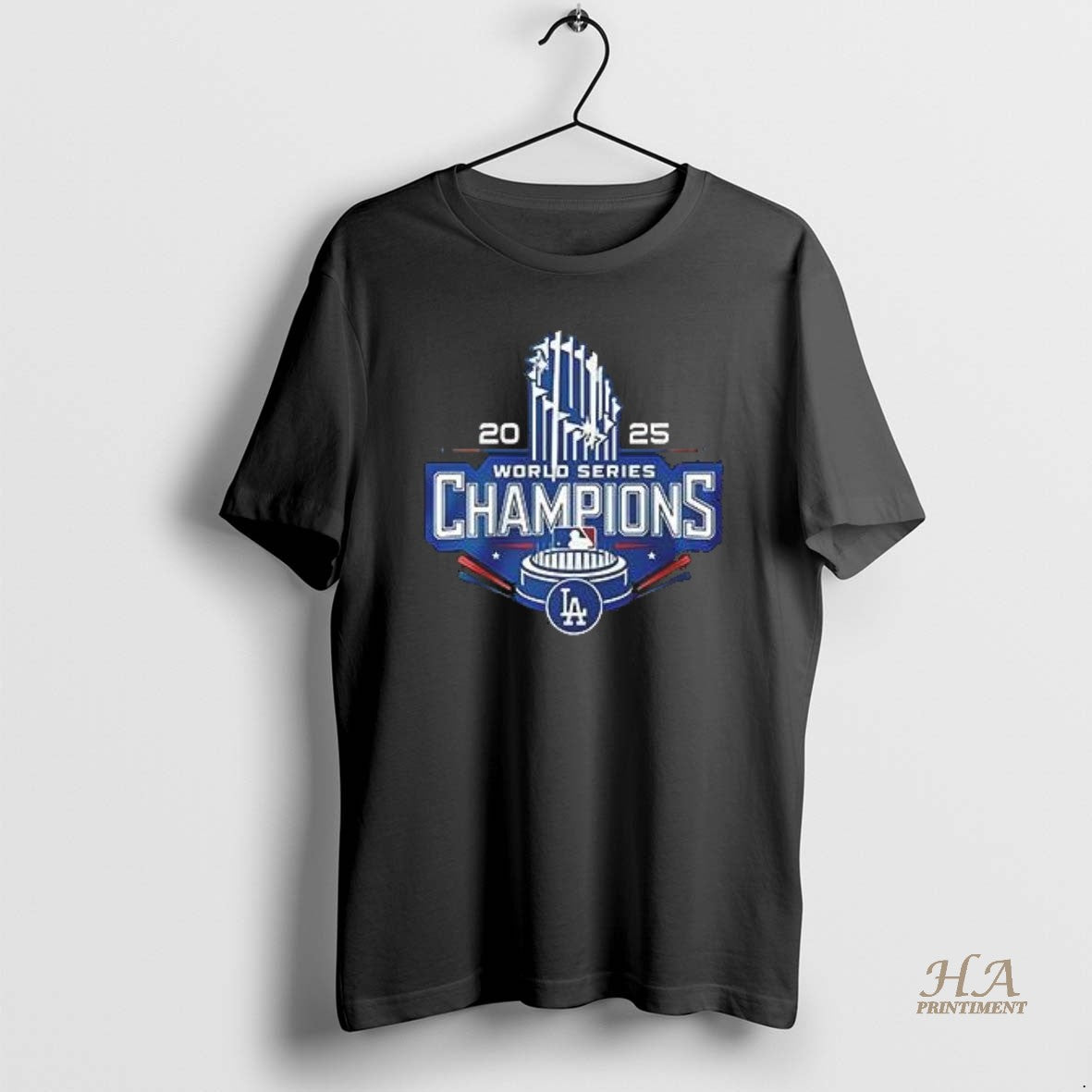 Official Los Angeles Dodgers Win World Series Champions 2025 Black