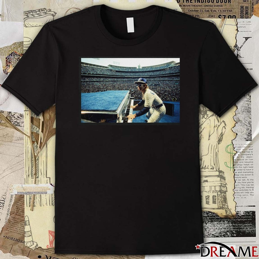 Los Angeles Dodgers x Elton John Sportiqe Rocket Man Duke 2025 t-shirt