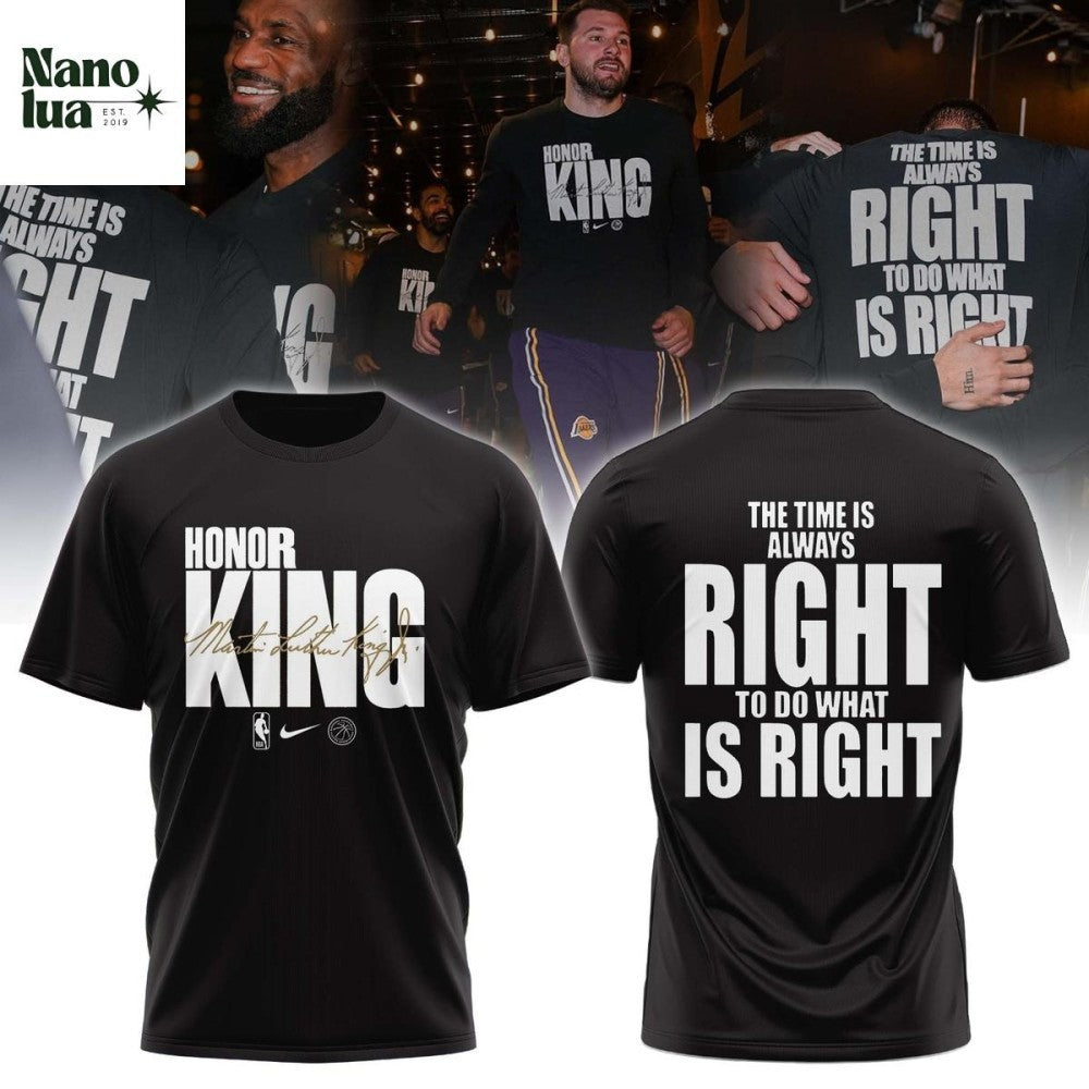 Los Angeles Lakers 2026 Martin Luther King Jr. Day Shirt
