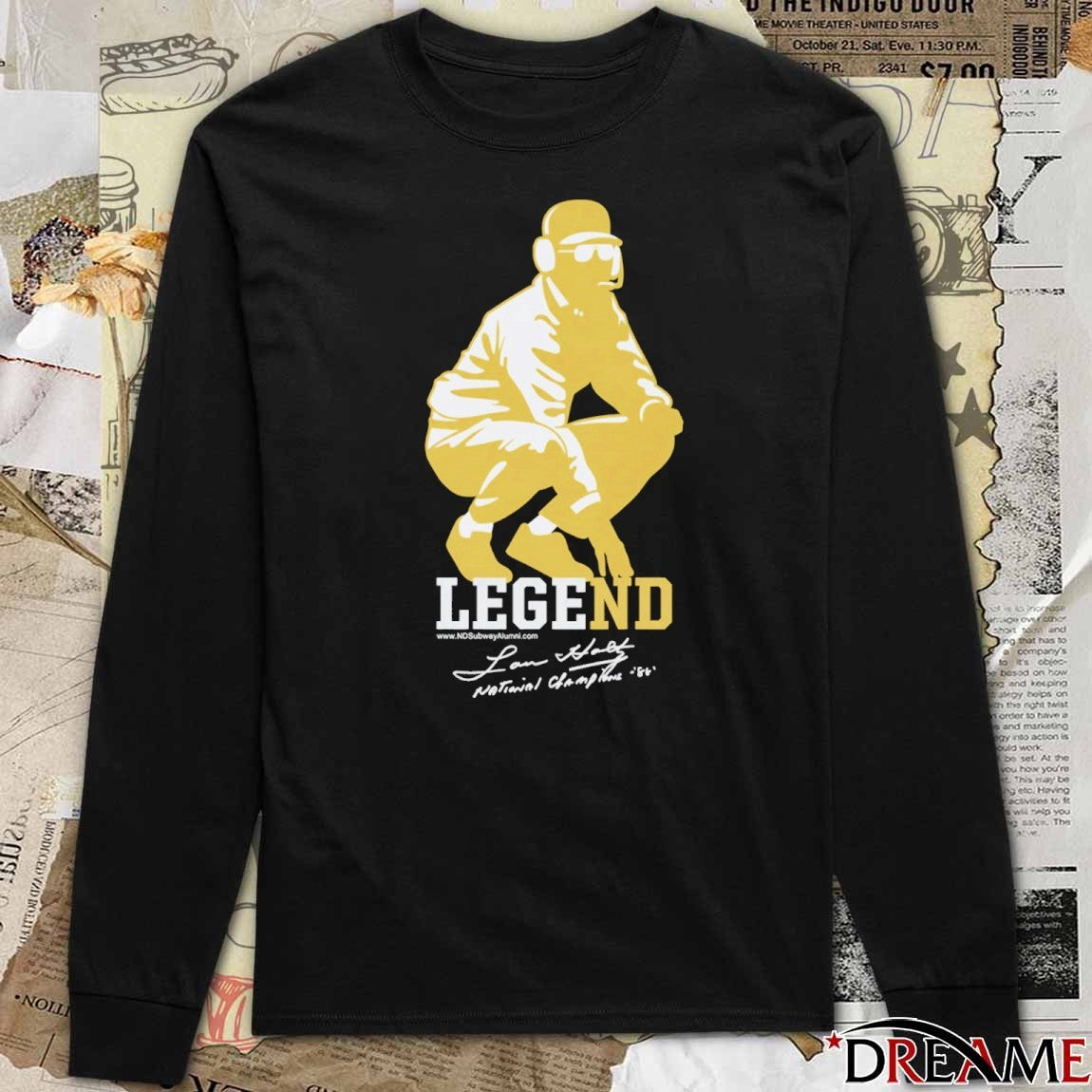 Lou Holtz Legend National Champions Notre Dame Lou Holtz 1973-2026 t-shirt
