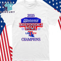 Louisiana Tech Bulldogs 2025 Independence Bowl Champions Logo Shirt
