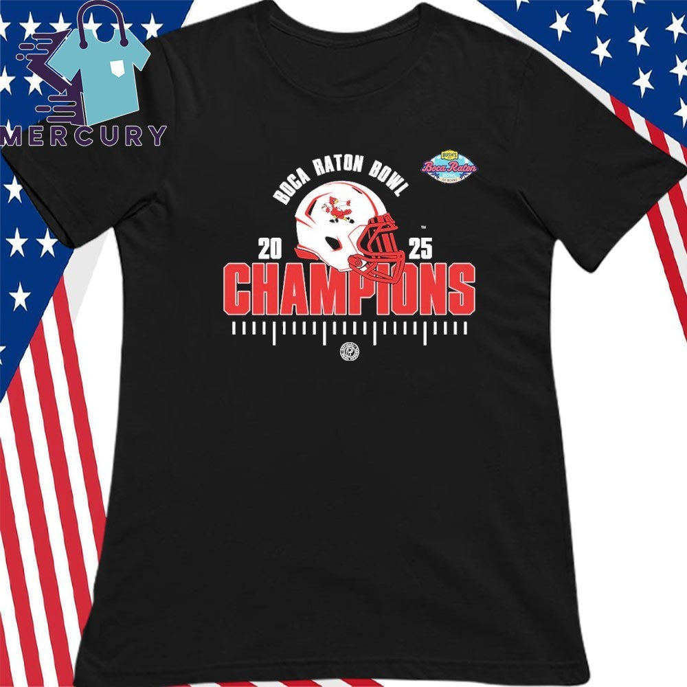 Louisville Cardinals NCAA 2025 Football Bush’s Boca Raton Bowl Of Beans Champions Unisex Shirt