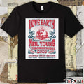 Love Earth Neil Young And The Chrome Hearts 2026 28th November Heaton Park Manchester UK Poster t-shirt