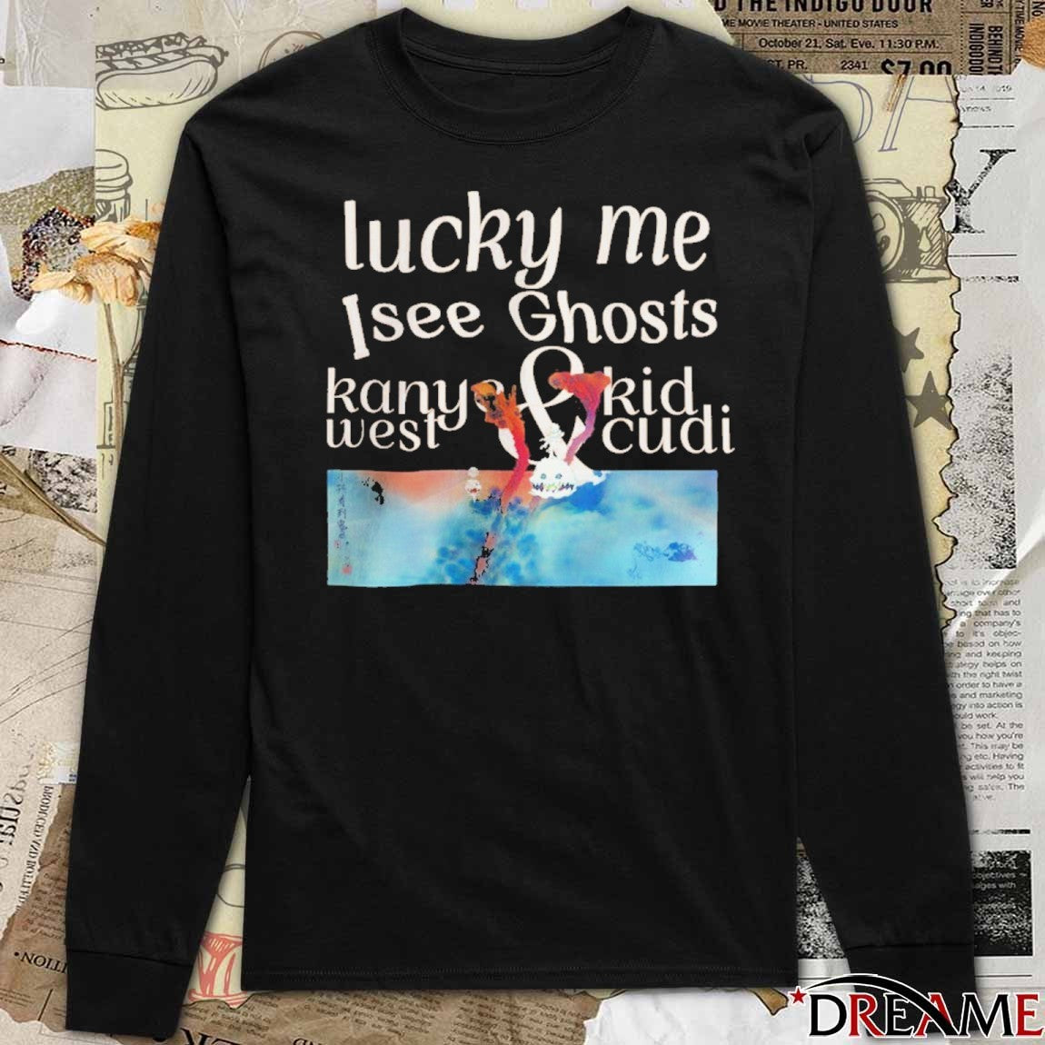 Lucky Me I See Ghosts Kanye West And Kid Cudi 2026 t-shirt
