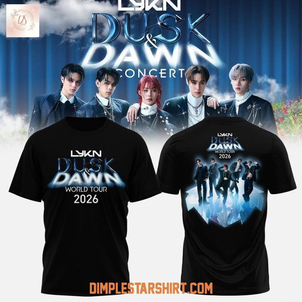 Lykn Dusk Dawn World Tour 2026 Shirt