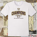 MAC Women’s Soccer Champions 2025 Western Michigan Broncos White Summit Sportswear t-shirt