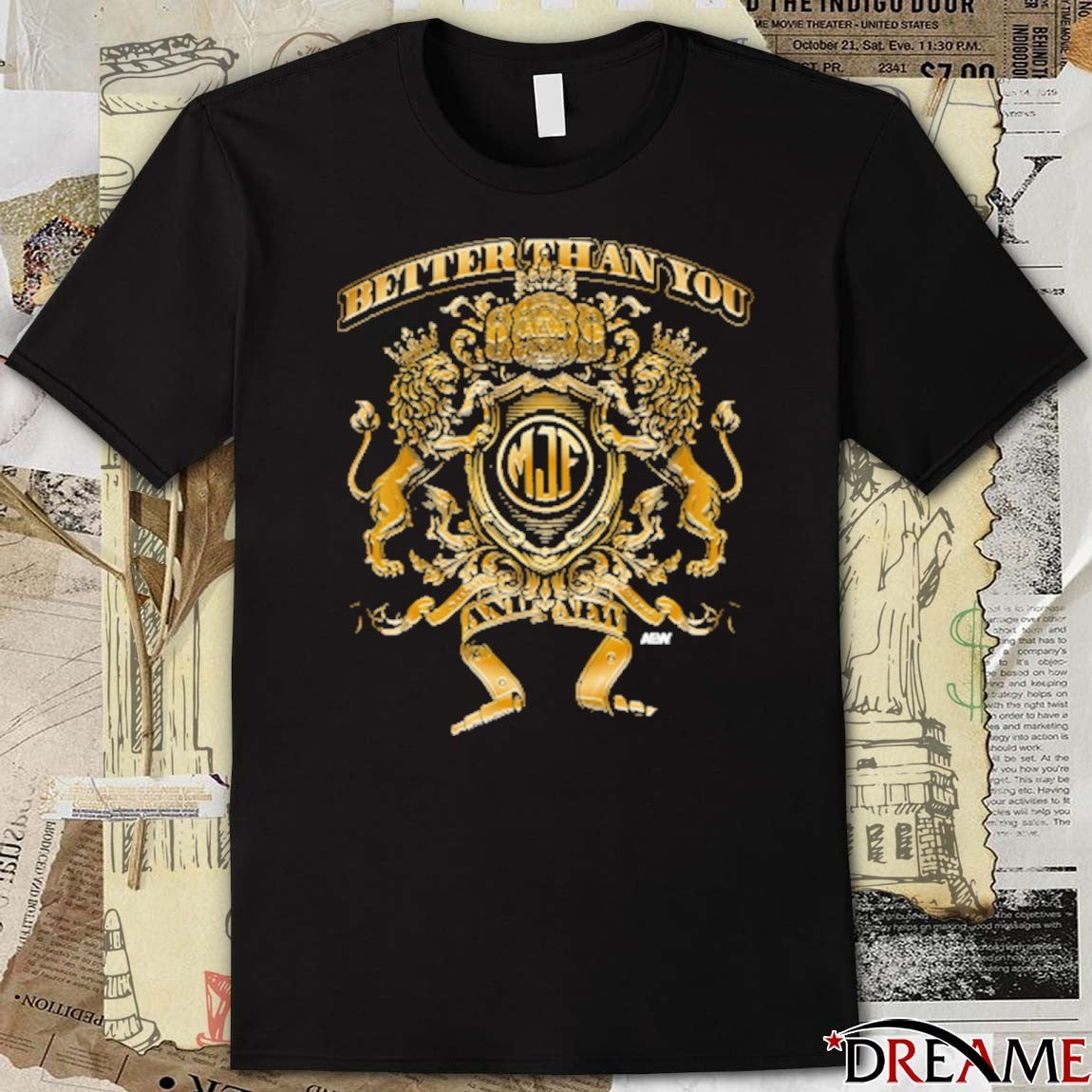 MJF – Better Than You And New AEW 2025 t-shirt