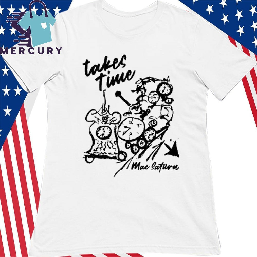 Mac Saturn Takes Time Shirt