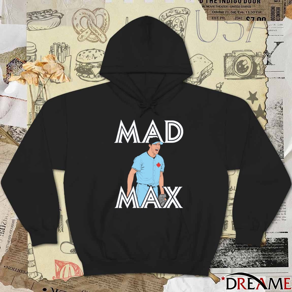 Mad Max Max Scherzer Toronto Blue Jays MLB 2025 t-shirt