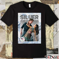 Madison Chock And Evan Bates Silver Figure Skating Ice Dance Winter Olympics Signatures Poster t-shirt