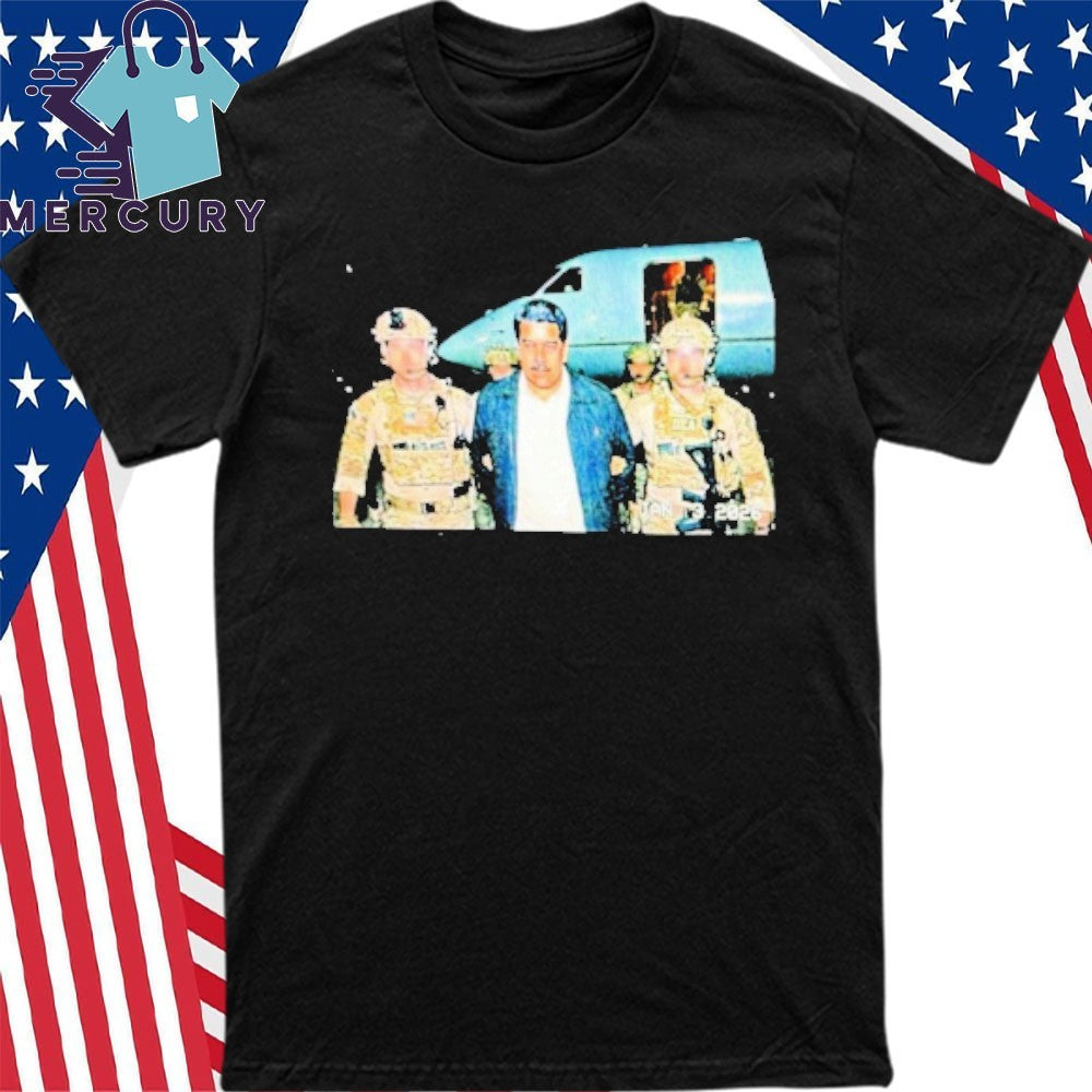 Maduro Capture Gifts Presiden Venezuela Nicolas Maduro Funny Anti Trump Shirt