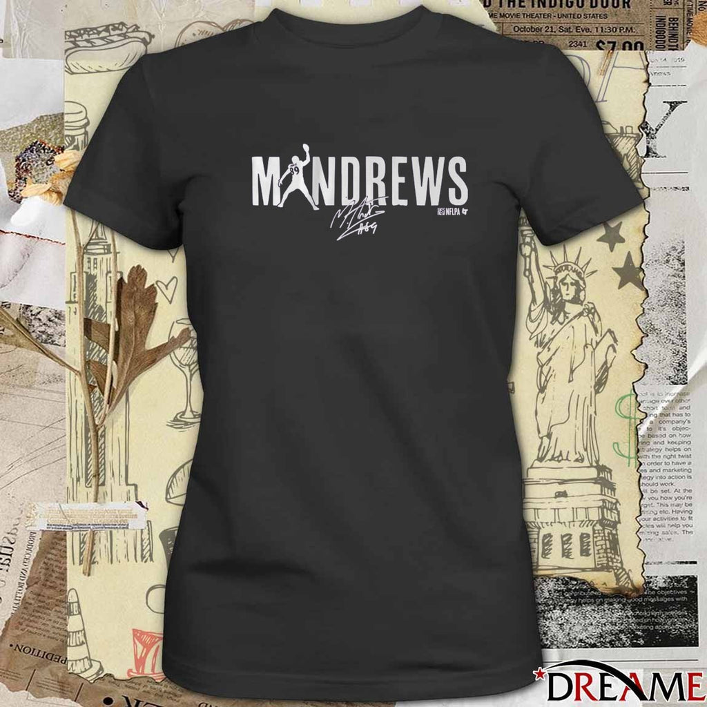 Mark Andrews Mandrews Spike Baltimore Ravens Signature t-shirt