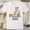Mark Cuban Wearing UCLA Bruins Dad Mascot t-shirt