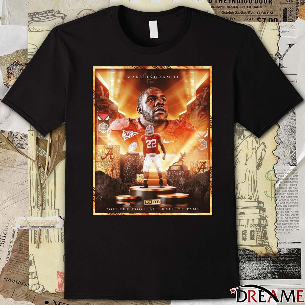 Mark Ingram II 2026 College Football Hall of Fame Poster t-shirt
