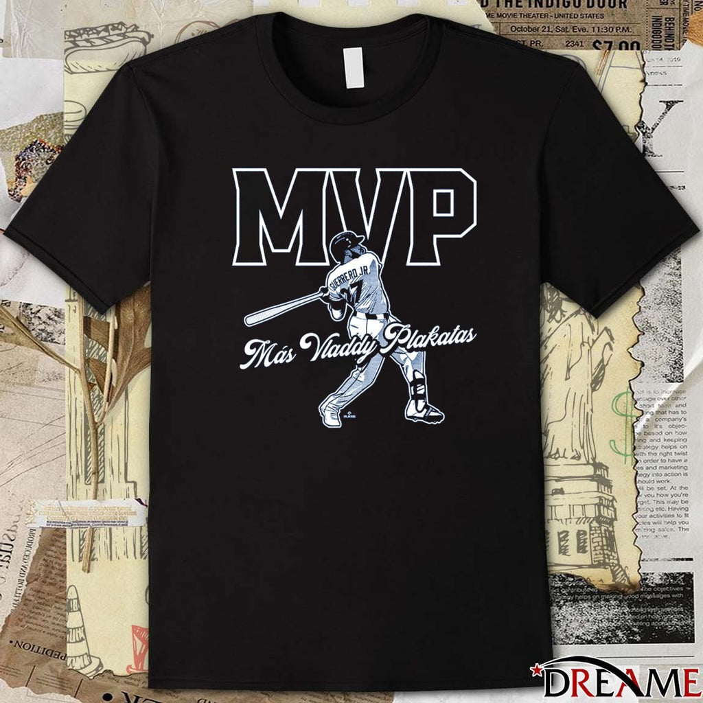 Más Vladdy Plakitas MVP Toronto Blue Jays MLB Signature t-shirt