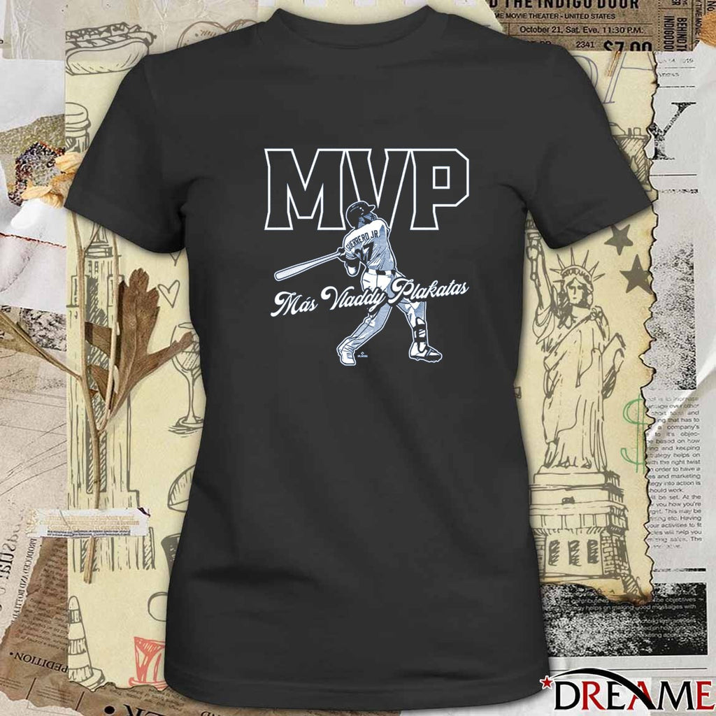 Más Vladdy Plakitas MVP Toronto Blue Jays MLB Signature t-shirt