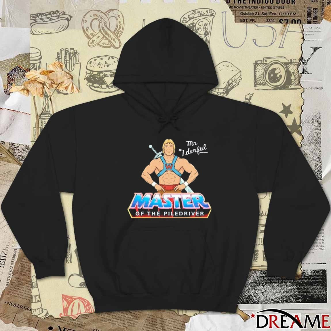 Master Of The Piledriver Mr 1derful t-shirt